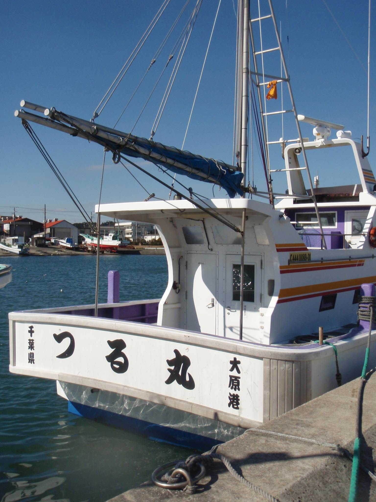 千葉県・大原港の釣り船「つる丸」