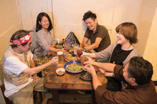 一本釣りの様子